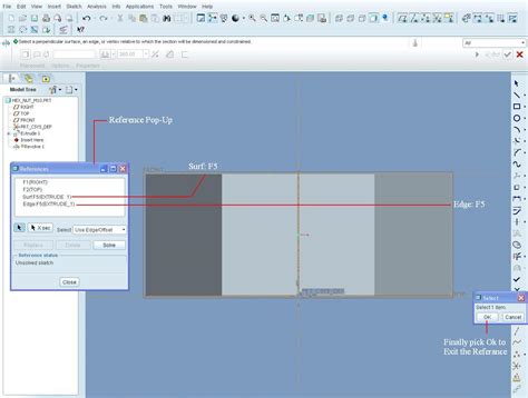 How to model a Hexagonal Nut in Pro/E? | GrabCAD Tutorials