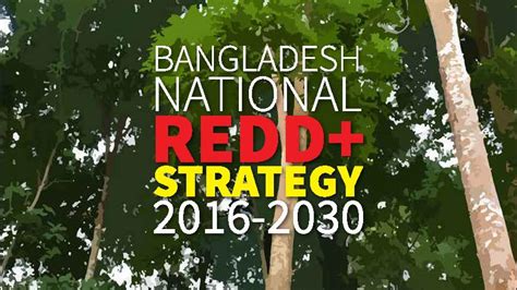 Bangladesh National Redd Strategy Bnrs 2016 2030 United Nations