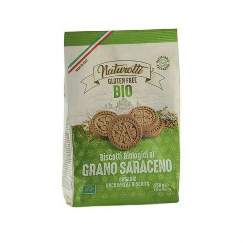 Biscuiti Cu Faina De Hrisca Eco Fara Gluten Bio Naturotti 250g