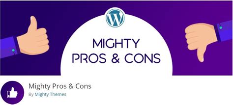 Free Wordpress Plugin Mighty Pros Cons