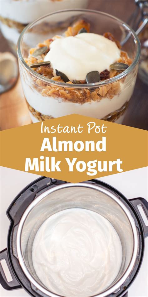 Instant Pot Almond Milk Yogurt Corrie Cooks Recipe Instant Pot Yogurt Recipe Vegan