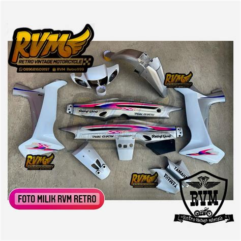 Jual Paket Body Yamaha Fiz R Ss Two Silver Putih Paket Hemat Bodi Halus