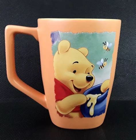 Disney Store Exclusive Large Winnie The Pooh Ceramic Mug Cup Disneyana