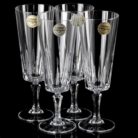 Sektgl Ser Bleikristall Cristal D Arques Versailles Vintage