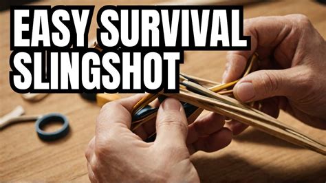 DIY Slingshot How To Make An Easy Survival Slingshot At Home YouTube