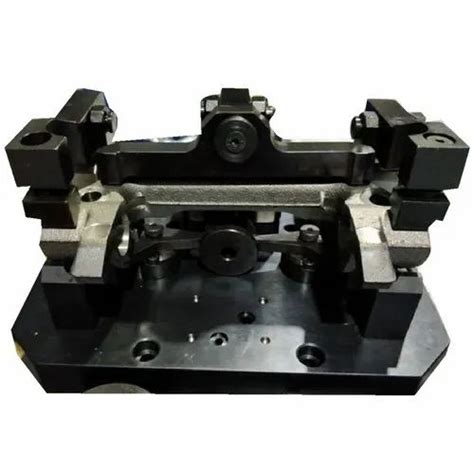 Iron Powder Coated Hydraulic Operated Cnc Machining Fixture For