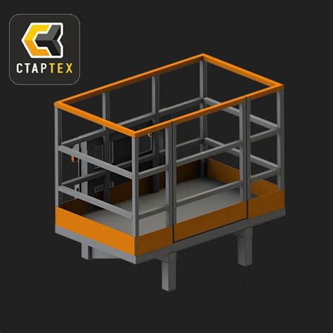 Грузовая платформа г/п 800кг для телескопического погрузчика