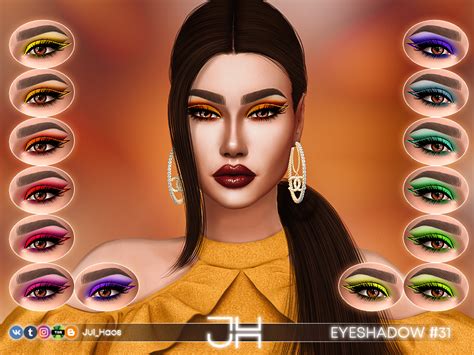 Jul Haos [cosmetics] Eyeshadow 31 The Sims 4 Catalog