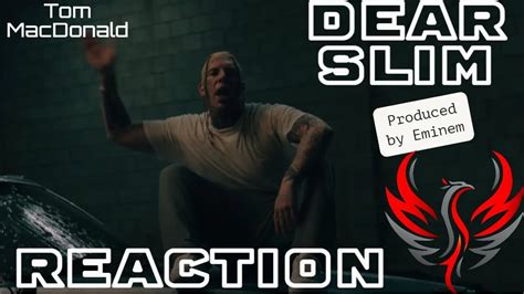 Tom MacDonald - "Dear Slim" Reaction