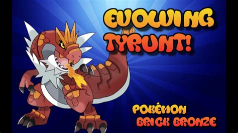 Tyrunt Evolution Chart