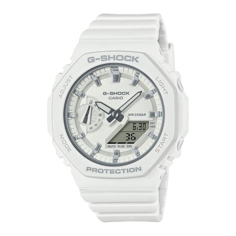 GMA S2100 7A G SHOCK ANALÓGICO DIGITAL Blanco CASIO