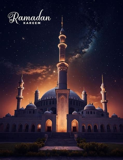 Premium Psd Ramadan Kareem Ramadhan Or Eid Mubarak By Muslims