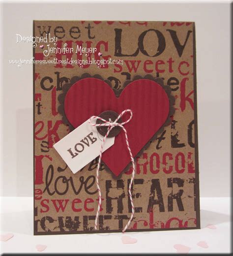 Jennifer's Sweet Designs: More Valentine Cards to Share...