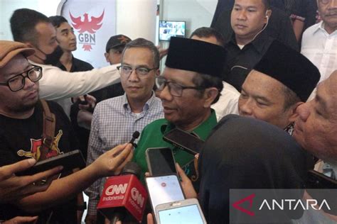 Mahfud Ingin Diberi Akses Untuk Benahi Penegakan Hukum ANTARA News