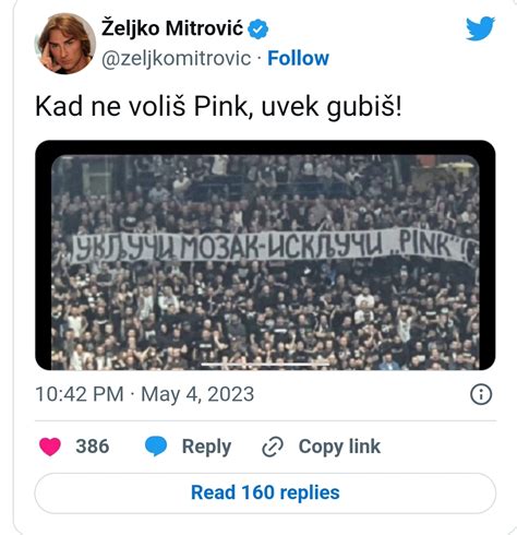 На барањето да биде затворенагаздата на „Пинк“ им одговори на Гробари и уште повеќе ги разбесни