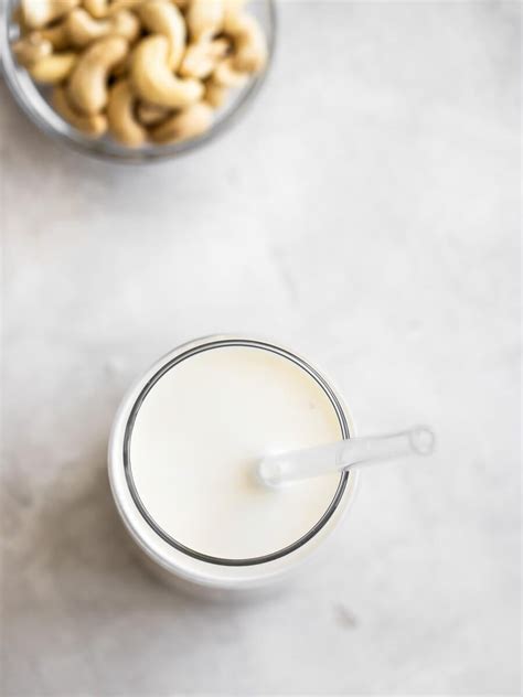 Homemade Cashew Milk Recipe Artofit