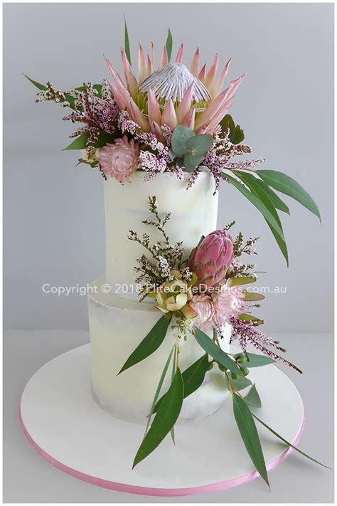 Semi Naked Rustic Wedding Cakes By Elitecakedesigns Sydney
