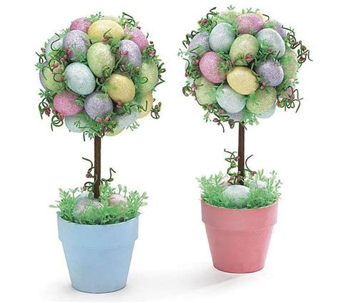 Decoração De Páscoa 30 Ideias E Enfeites Para Deixar Sua Casa Linda Easter Topiary Easter Egg