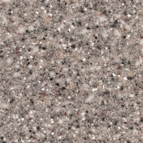 LG Hausys HI MACS 2 In Solid Surface Countertop Sample In Gray Granite