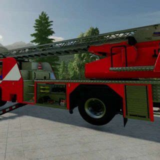 Lizard Turntable Ladder Cc V Fs Mod Farming Simulator Mod