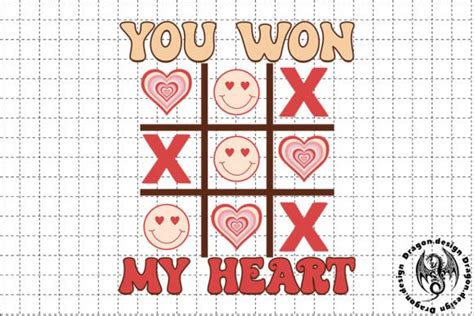 Valentine You Won My Heart SVG Graphic By Dragon Design Creative Fabrica