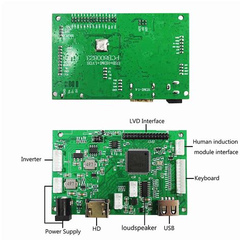 14 Inch 1366x768 Lp140wh1 40p Lvds Tft Lcd Screen With Hdmi Usb Lcd