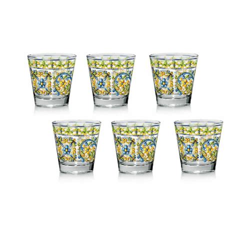 Bicchiere Nadia Cerve Sicily Cl Set Bicchieri Vetro Acqua