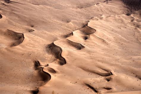 The Shape of Sand Dunes in Lut Desert Stock Image - Image of sand ...