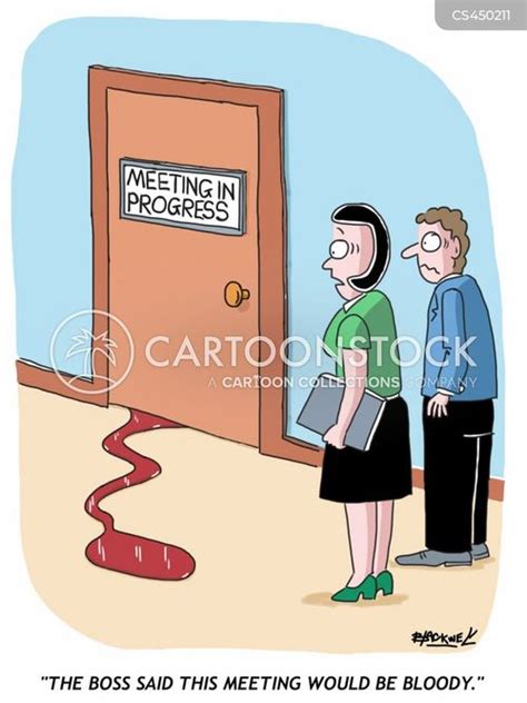 Meeting In Progress Cartoons and Comics - funny pictures from CartoonStock