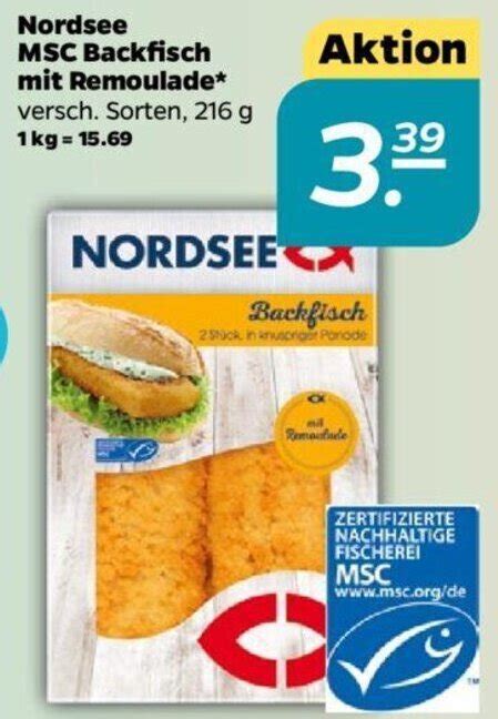 Nordsee MSC Backfisch Mit Remoulade 216 G Angebot Bei NETTO