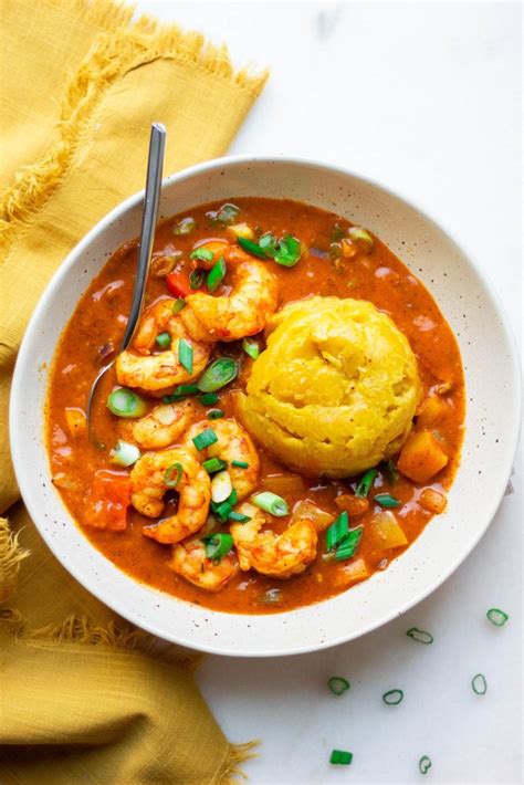 Creole Shrimp Mofongo Sweet And Sorrel