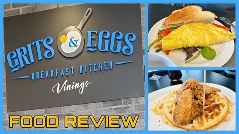 GRITS AND EGGS BREAKFAST KITCHEN Atlanta Georgia FOOD REVIEW YouTube