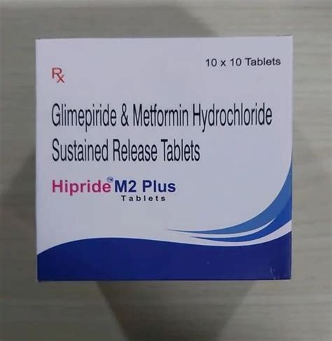 2mg Glimepiride Metformin Hydrochloride Tablet At Rs 969stripe