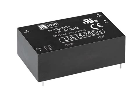 Fuente de alimentación conmutada RS PRO 5V dc 2 7A 13 5W 1 salida