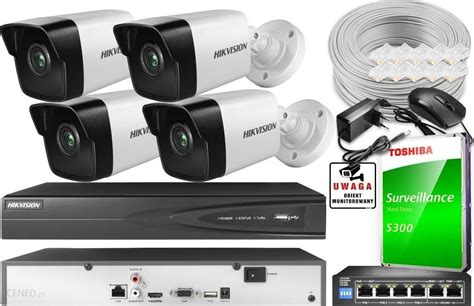 Zestaw Do Monitoringu Hikvision Kamera Ip Zestaw Do Monitoringu Ip 4X