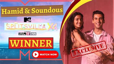 Mtv Splitsvilla X Winner Hamid Soundous Youtube