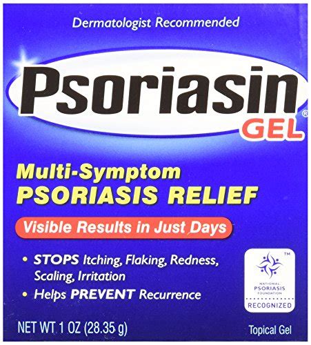 Psoriasin Multi Symptom Relief Gel Psoriasis Une Once