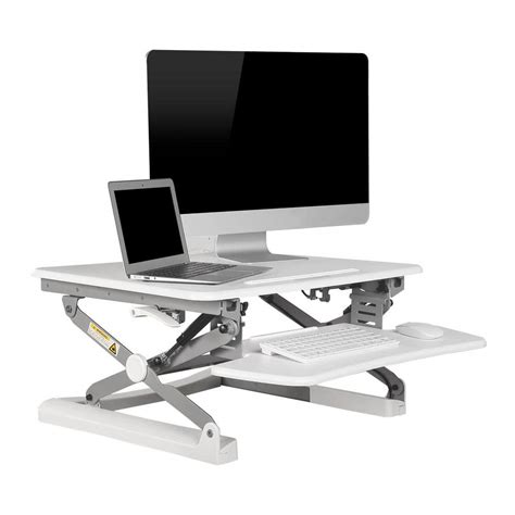 FlexiSpot Height Adjustable Stand-Up Desk 27 in. W Platform Standing ...