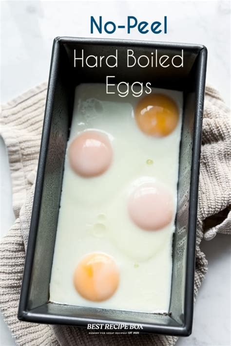 No Peel Baked Hard Boiled Egg CRAZY EASY | Best Recipe Box