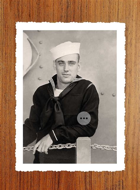 Vintage Male Nude Art Photo Print Most Handsome Sailor Erotic Vintage Photography Naked Male