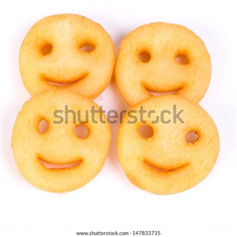 Fried Cheese Smiley Faces Shaped Stock Photo Edit Now 147833735