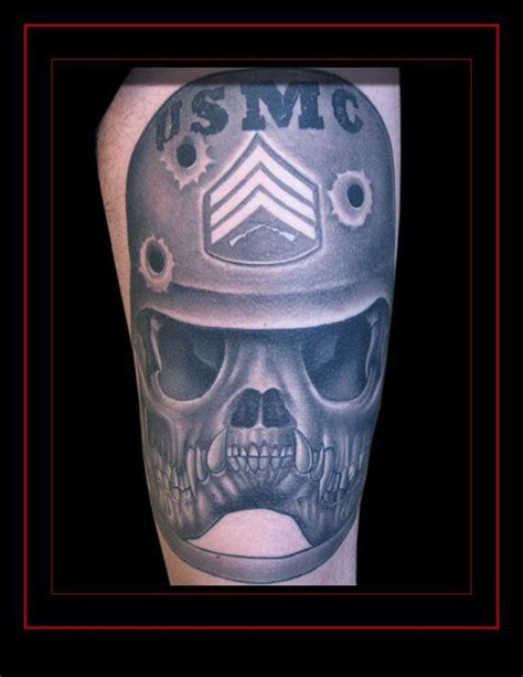 Devil Dog Tattoo Design