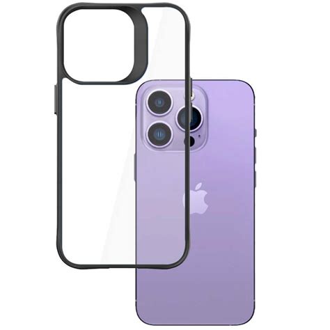 Etui Mk Satin Armor Case Do Iphone Pro Max Przezroczyste Z Czarn