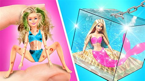 Una NERD Diventa Una SIRENA MAKEOVER Folle In BARBIE SIRENA Grazie A