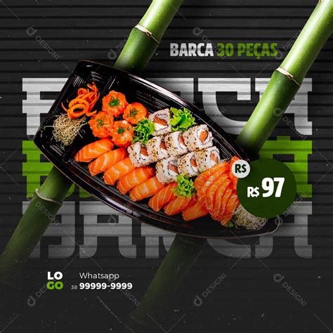 Restaurante Comida Japonesa Sushi Promo O Barca Pe As Social Media