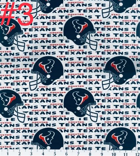 Nfl Football Cotton Fabric Pick Your Team Each 18 Of A Yard 100