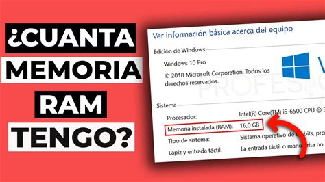 Cómo Saber Cuanta Memoria Ram Tiene Mi Pc Rápido Y Fácil 2023 Youtube