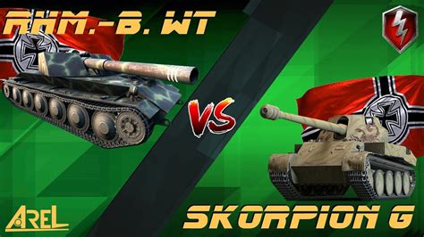 Rhm B WT Vs Skorpion G WoT Blitz Quick Comparison And Gameplay