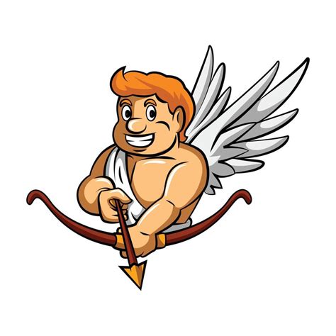 Cupid Arrow Mascot Illustration 17736825 Vector Art at Vecteezy