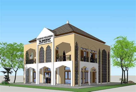 Detail Desain Pondok Pesantren Minimalis Koleksi Nomer 12